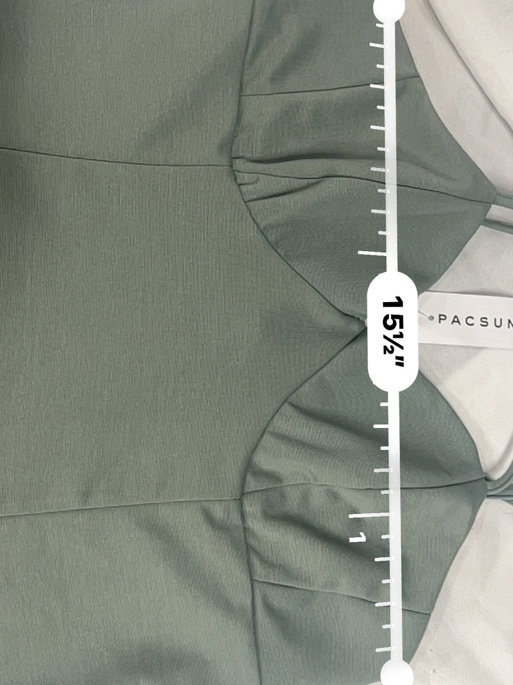 Kendall & Kylie sage green bustier mini dress-NWT - Picture 16 of 16